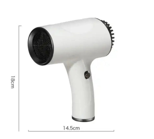 Wireless portable hairdryer Travel Size